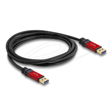 Delock Cable USB 3.0 Type-A male > USB 3.0 Type-A male 3 m metal
