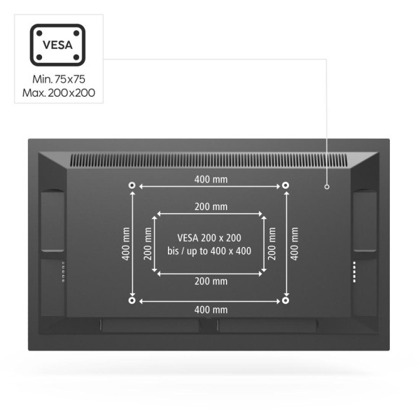 HAMA Стойка за TV за монтаж на таван, 117 cm (46