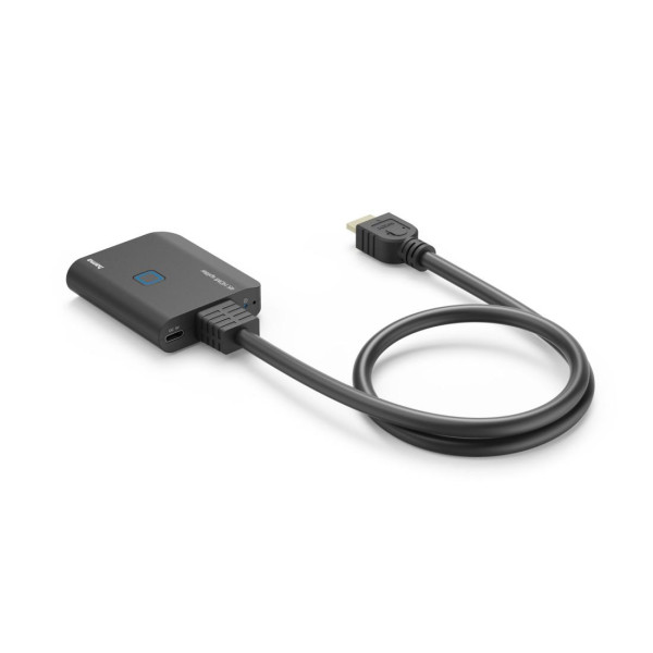 HAMA Сплитер 4K HDMI мъжко - 2 x HDMI женско, черен
