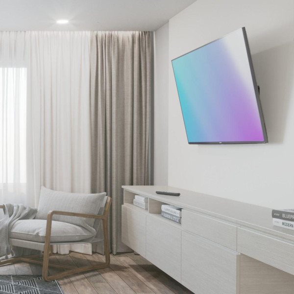 Стенна стойка за TV Hama, 254 см (100