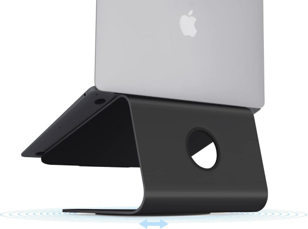 Поставка за лаптоп Rain Design mStand360 with Swivel Base - Black