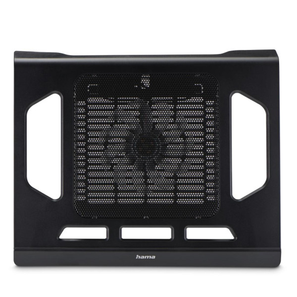 Hama охлаждаща поставка за лаптоп Black Edition с вентилатор, USB