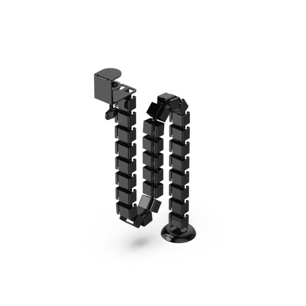 uRage Органайзер за кабели „Spine“, 130 см, черен