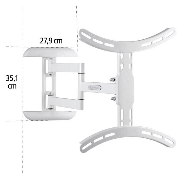 Стенна стойка за TV Fullmotion, 165 см, 32-65 