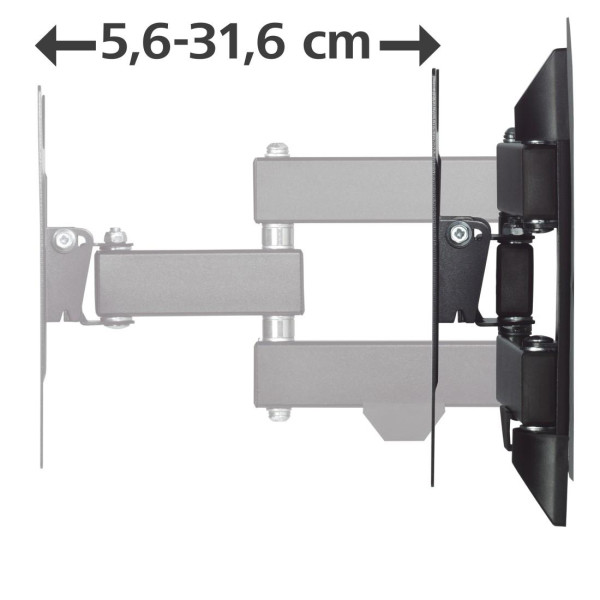 Стенна стойка за TV, Fullmotion, 122 cm (48
