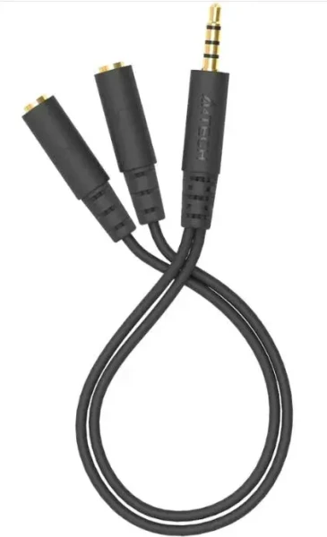 A4Tech Адаптер AD-3P 3.5mm жак мъжко - 2 х 3.5мм жак женско