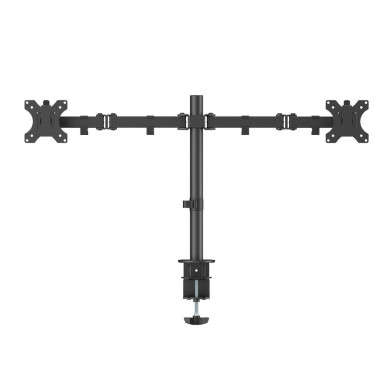 Стойка за 2 мониторa ACT AC8302, за бюро, Регулируема, 35", 2x8 кг, Черна