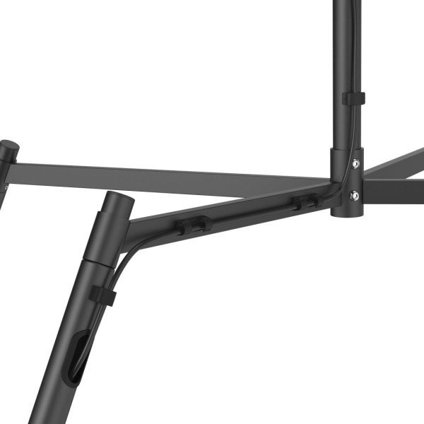 Стойка за TV, въртяща се, регулируема височина, 229 cm (90