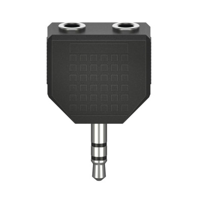 HАМА Аудио адаптер, 3.5 mm жак - 2 x 3.5 mm жак женско, стерео