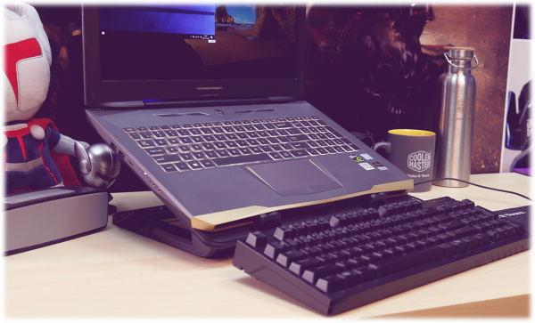 Охладител за лаптоп Cooler Master ERGOSTAND IV, Metal Mesh